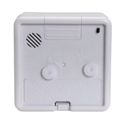 Argos Home Analogue Alarm Clock - White - thumbnail 2