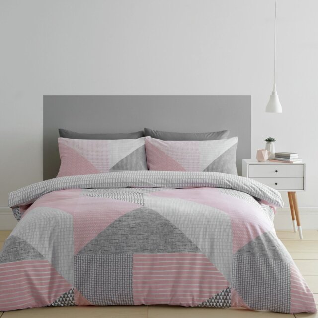 Catherine Lansfield Easycare Larsson Geo Bedding Set -Double - image 1