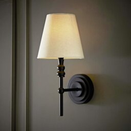 ValueLights Maggie Metal Wall Light - Black - thumbnail 1