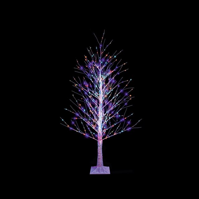 Premier Decorations 4ft Rainbow Pre Lit Christmas Tree