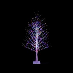 Premier Decorations 4ft Rainbow  Pre Lit Christmas Tree