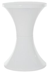 Tam Tam Plastic Stool - White - thumbnail 2