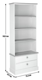 Argos Home Winchester Bookcase - Green - thumbnail 2