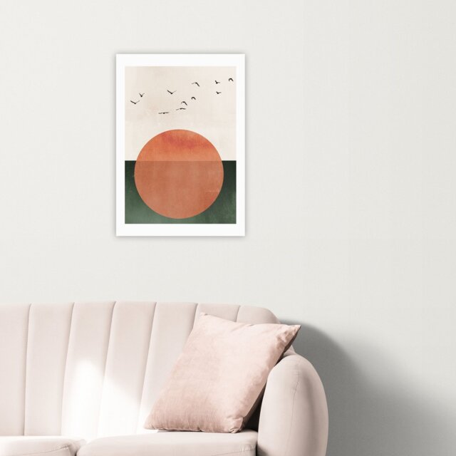 East End Prints Rising Sun Unframed Wall Print - A2 - image 1