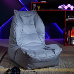 Kaikoo Teen Gaming Chair Bean Bag - Grey - thumbnail 1
