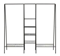 Argos Home Kevin Triple Clothes Rail - Black - thumbnail 2