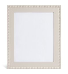 """Habitat Beaded Grey Wooden Picture Frame - 8x10"""""""