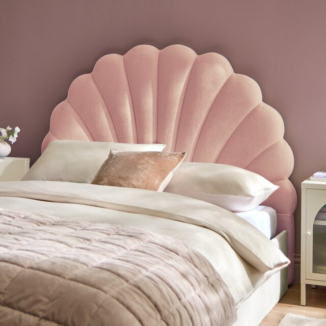 Argos Home Shona Kingsize Headboard - Pink - image 1