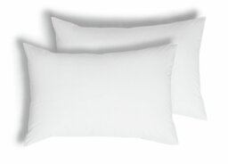 Habitat Cotton Lyocell Standard Pillowcase Pair - White - thumbnail 2