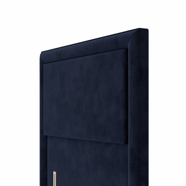 Silentnight Palermo Fabric Double Headboard - Blue - image 1