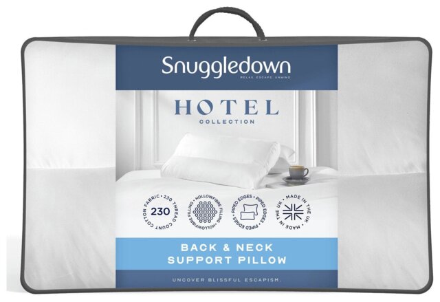 Snuggledown Hotel Collection Back & Neck Support Pillow - image 1