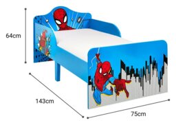 Disney Marvel Spiderman Toddler Bed - Blue - thumbnail 2