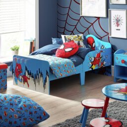 Disney Marvel Spiderman Toddler Bed - Blue - thumbnail 1