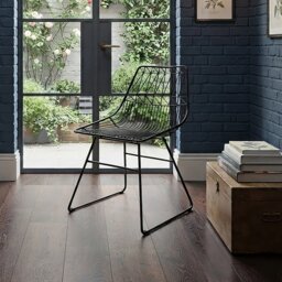 Dorel Astrid Metal Dining Chairs - Black - thumbnail 1