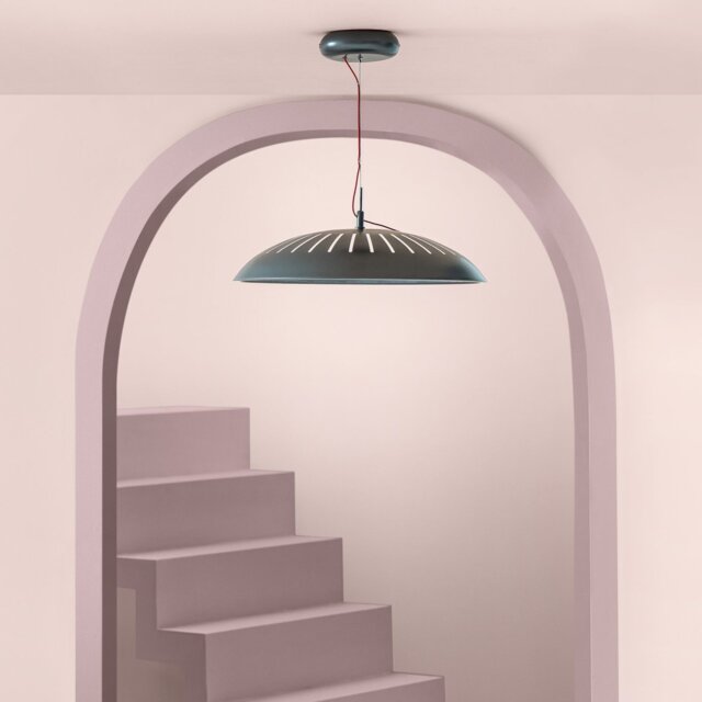 Habitat 60 Ellipse Pendant Light by Sebastian Conran - Grey - image 1