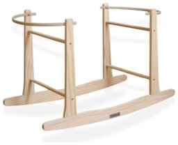 Clair De Lune Rocking Moses Basket Stand - thumbnail 1