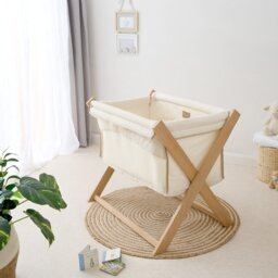 Clair De Lune Organic Folding Cream Crib - thumbnail 2