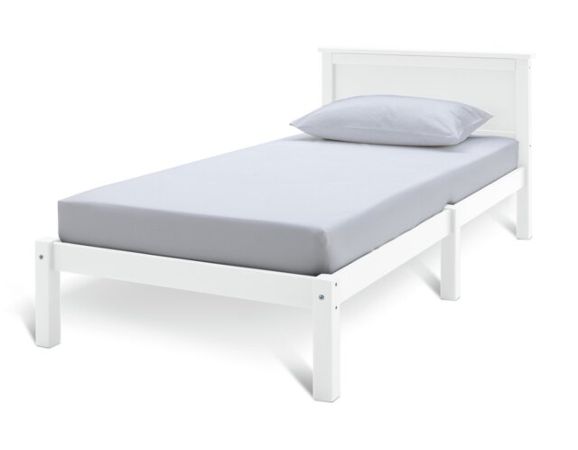 Habitat Brooklyn Single Bed Frame - White - image 1