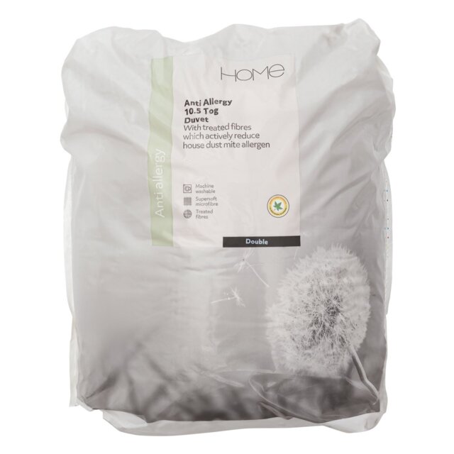 Habitat Anti-Allergy 10.5 Tog Duvet - Double - image 1