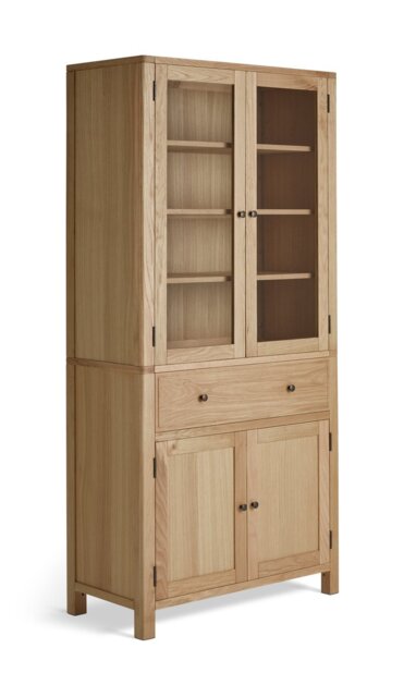 Habitat Finchley 4 Door 1 Drawer Sideboard - Natural - image 1