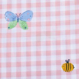 Argos Home Bee Gingham Kids Bedding Set - Single - thumbnail 2