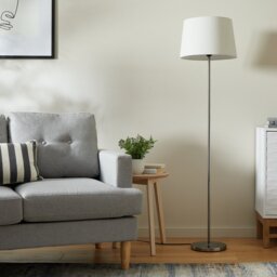 Argos Home Tisa Base Only Floor Lamp - Chrome