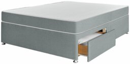 Argos Home Devon Double 2 Drawer Divan Bed - Grey - thumbnail 2