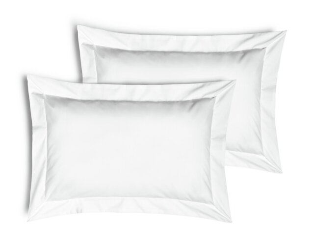 Habitat Egyptian Cotton 400TC Oxford Pillowcase Pair - White - image 1