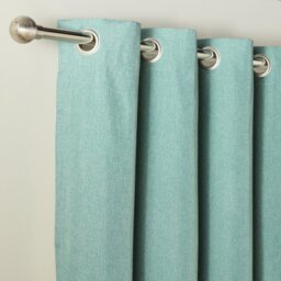 Habitat Blackout Eyelet Curtains - Light Teal Green - 168x229cm - thumbnail 2