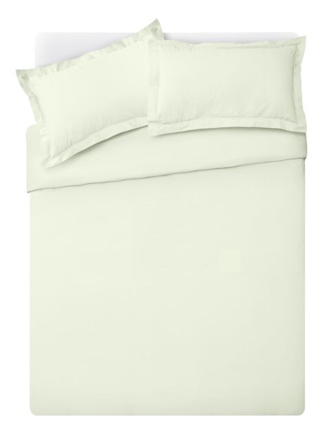 Habitat Egyptian Cotton 400TC Cream Bedding Set-Superking - image 1