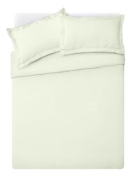 Habitat Egyptian Cotton 400TC Cream Bedding Set-Superking - thumbnail 1