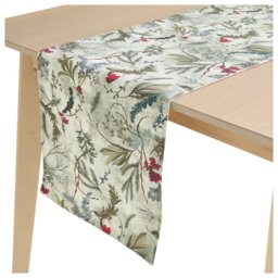 Argos Home Robin Reversible Cotton Table Runner - thumbnail 1