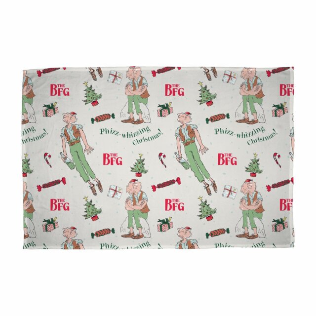 The BFG Fleece Throw - Cream - 150x100cm - image 1