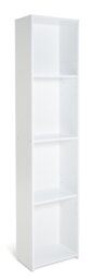 Argos Home Malibu Narrow Bookcase - White - thumbnail 2