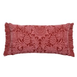 Habitat x Morris & Co. Sunflower Rust Cushion - 30x60cm - thumbnail 2