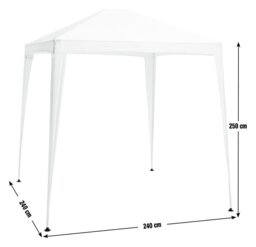 Argos Home Garden Gazebo - White - thumbnail 2