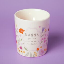 Widdop Love Life Ceramic Message Candle 190G - Nanna - thumbnail 2