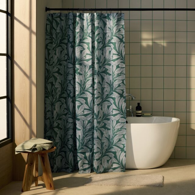 Habitat Global Shower Curtain - Green - image 1