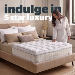 Silentnight Hotel 10cm Mattress Topper - Double - thumbnail 2
