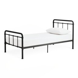 Habitat Kids Agnes Single Metal Bed Frame - Black - thumbnail 2