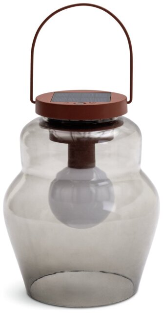 Habitat Solar Smoked Glass Hanging Light - Pack of 2 - image 1