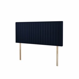 Silentnight Dusk Fabric Single Headboard - Blue - thumbnail 2