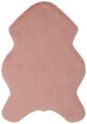 Hbaitat Supersoft Faux Fur Blush Shaggy Rug - 60x90cm - thumbnail 2
