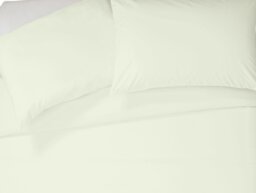 Habitat Pure Cotton 200TC Cream Bedding Set - Double - thumbnail 2