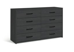 Argos Home Oslo 8 Drawer Chest - Black Oak Effect