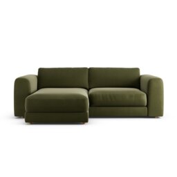Habitat Ayr Reversible Corner Sofa - Moss Green - thumbnail 1
