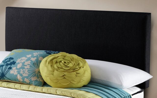 Silentnight Milan Double Headboard - Charcoal - image 1
