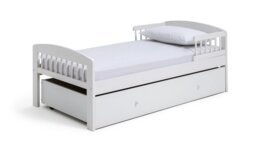 Argos Home Jesse Toddler Bed With Drawer - White - thumbnail 2