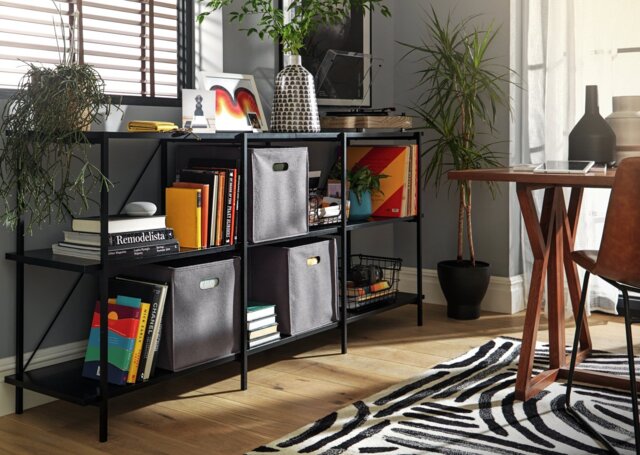 Habitat Huckley Industrial Shelving Unit - Black - image 1