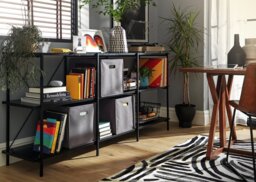Habitat Huckley Industrial Shelving Unit - Black